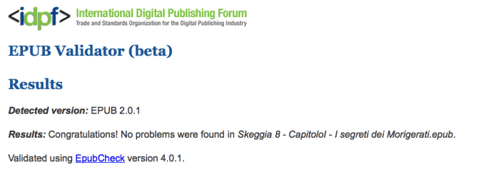 EPUB validator result - 24Jan2015
